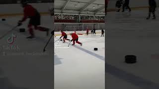 12 years old Hockey Player -Edge control & transition ️  #hockey #icehockey #powerskating