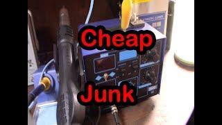 862d+ Solder Rework Station Troublehshooting Repair BAD HEAT GUN!!!