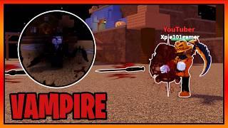 How to get the "FORSAKEN" BADGE + VAMPIRE ABILITY in ABILITY WARS || Roblox