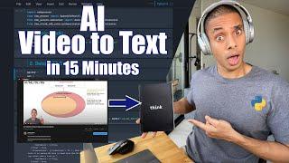 Transcribe Video to Text with Python and Watson in 15 Minutes