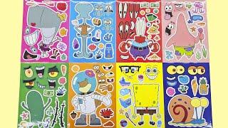 Every Character Sticker For SpongeBob Squarepants