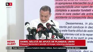 DECLARAȚII DANIEL BĂLUȚĂ, SE APUCĂ DE PLANȘEUL UNIRII. PRIMARUL GENERAL VREA SĂ OPREASCĂ LUCRĂRILE