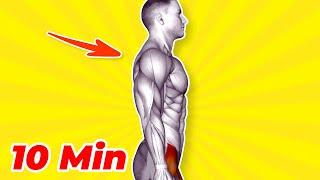  10-MIN Posture Exercises for Men  Fix Your Back & Core