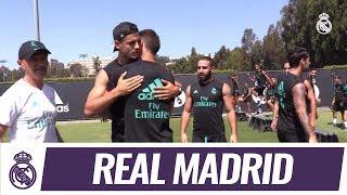 Álvaro Morata bids farewell to Real Madrid team-mates and staff