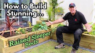 Transform Your Garden With Smart Raised Sleeper Beds!