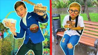 Богатый ПУТЕШЕСТВЕННИК VS Бедный! ОРЕЛ И РЕШКА. Детская версия 13+