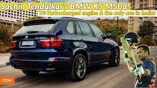 Sachin Tendulkar's BMW X5 M50d: Tri-Turbocharged Inline-6 engine and the only one in India!