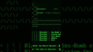 Sms Bomber Hack Using Termux | #hack #hacker #hacking #phonehack