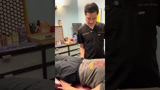 Applied Kinesiology Adjustment and Y-STRAP. Dr John Huang.