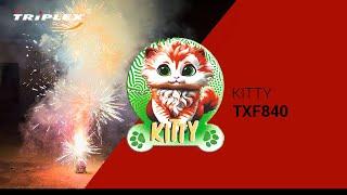 FAJERWERKI TXF840 FONTANNA KITTY F2 TRIPLEX FIREWORKS