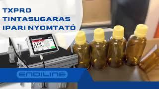 Endiline TXPRO tintasugaras ipari nyomtató / Endiline TXPRO inkjet industrial printer