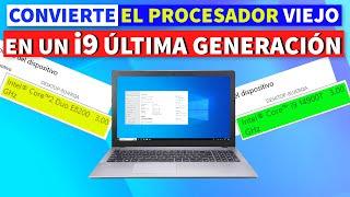 Convierta el Procesador Viejo en un i9 de Última Generacion con solo un Ajuste en PC con Windows