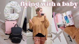 vlog: pack with me for our trip to tulsa! first time flying with a baby