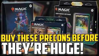 Top 15 Best Precon Decks for HUGE Upgrades Coming in 2025!  - Magic: The Gathering