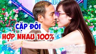 Cặp đôi HỢP NHAU 100% vừa gặp TRAO TÌNH yêu tuyệt vời MC Quyền Linh mừng rõ - Hẹn Hò Quyền Linh