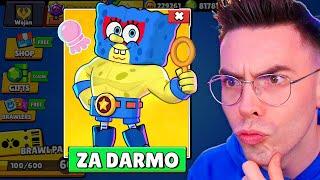 Jak ZA DARMO Odblokować SPONGEBOB w Brawl Stars! 