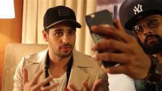 Actor Sidharth Malhotra interviewed by MTV VJ Clince for Jabong India