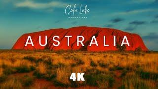 4K Australia Drone | Visit Australia with Aerial Views and Ambient Music | Flying Drone Footage