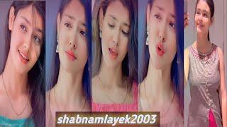 Shabnam Layek instagram reels || new moj video || Shabnam Layek tik tok funny videos .