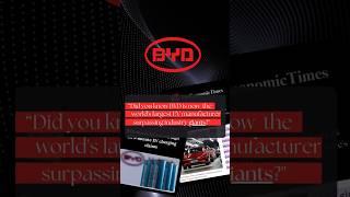 BYD: The EV Giant from China!  #byd #short #shorts #shortvideo #shortsfeed #shortfeed