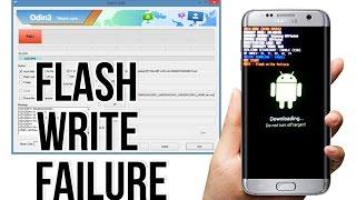 Samsung- How to fix odin fail complete(write) operation failed flash write failure