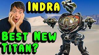 OMG! New INDRA Titan can PHASE SHIFT? War Robots Test Server Gameplay WR