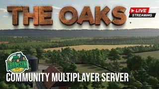  LIVE - The Oaks Realism Gameplay - FSG Community Server - FS22