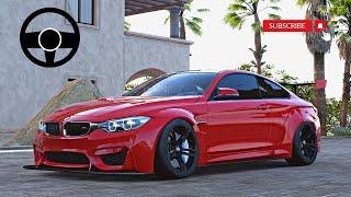 Forza Horizon 5 - BMW M4 Coupe | BMW M4 Steering Wheel Gameplay