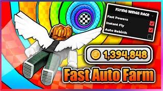 [OP] Flying Wings Race Simulator Script - Fast Powers | Fast Farm