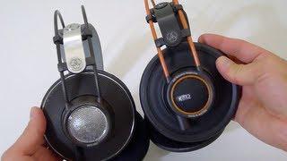 First Look: AKG K612 pro & K712 pro Studio Headphones