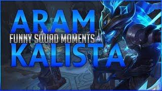 LOL Moments | ARAM Funny Moments - Kalista (League of Legends)