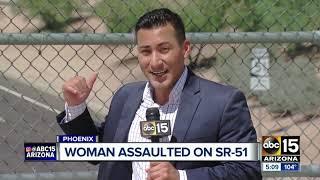 Suspect tricked woman into pulling off SR-51 in Phoenix and tried to grab her