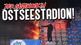 Warum ist der Gästeblock im Ostseestadion neben der Südtribüne?