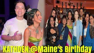 LIVE! KathDen DUMALO sa Birthday ni Maine Mendoza • KathDen Latest Update Today