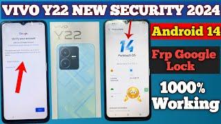 Vivo Y22 Y22S Frp Google Lock New Security Update/bypass Without Pc Android 14