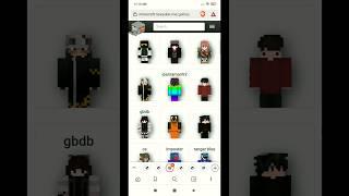 How to equip skins in Minecraft easy in google | nova skin minecraft l make own skin l #minecraft