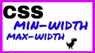 CSS Min Width & CSS Max Width