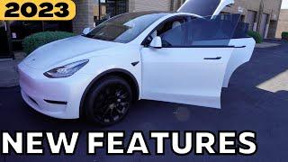 NEW 2023 Tesla Model Y Compared to Old Model Y