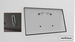 VonHaus 37-70 inch Flat-to-wall TV bracket Installation guide