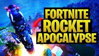 Fortnite Rocket Event Destroys What??? Live Replay! (Fornite Battle Royale)