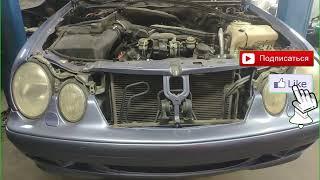 Мерседес CLK 320 W208 Как снять бампер Mercedes CLK 320 W208 How to removal bumper