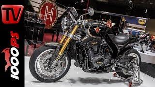 Horex VR6 Classic und VR6 Cafe Racer 2017 - Technische Daten