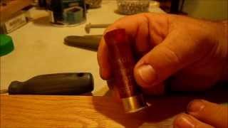 Making 2.5 inch 12 gauge shotshells