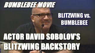 Transformers voice actor David Sobolov has his own Blitzwing backstory for the Bumblebee Movie.