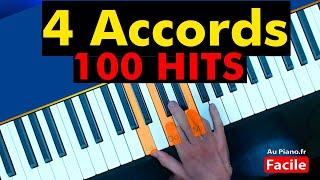 4 accords magiques au piano facile pour jouer 100 chansons