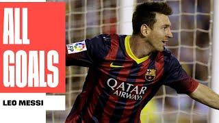 LEO MESSI ALL GOALS in LALIGA