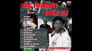 [RARE] NBA YoungBoy/Baton Rouge Drum Kit 2022 @vickyferribeats