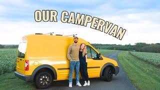 I converted a Ford Transit Connect into a Campervan | Our Little Yellow Van