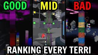 ranking ALL TERRIFYING TOWERS from WORST TO BEST (roblox jtoh)