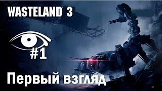 Wasteland 3 (первый взгляд) ну такое себе... (ожидание | реальность)